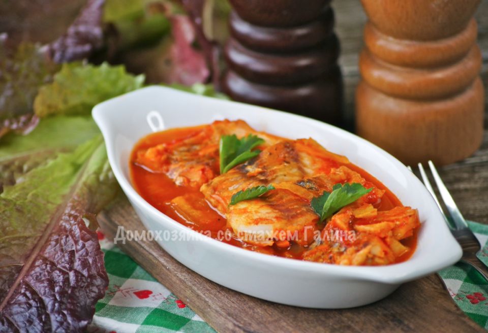 Минтай в томатном соусе: идеальный рецепт для любого стола