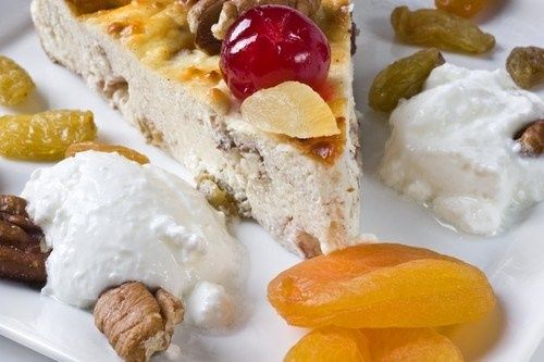 Непередаваемая сливочная пасха с орехами и цукатами