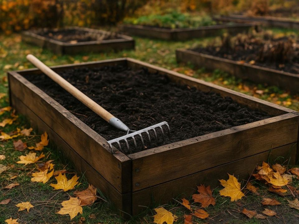 Как осенние работы с компостом помогут вам укрепить почву перед весной
