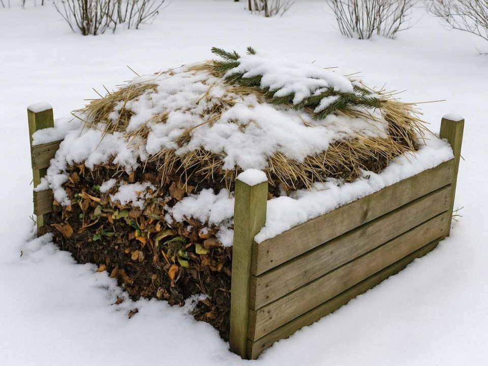 Зимнее компостирование: как сохранить активность и полезные вещества