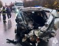 В 17 часов на 365-м километре федеральной трассы М-1 Смоленского округа произошло дорожно-транспортное происшествие, столкнулись два легковых автомобиля