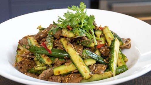 Жареное мясо с огурцами: уникальный вкус в каждом укусе