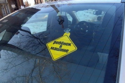 Знак «Ребенок в машине»: обязательство или выбор?