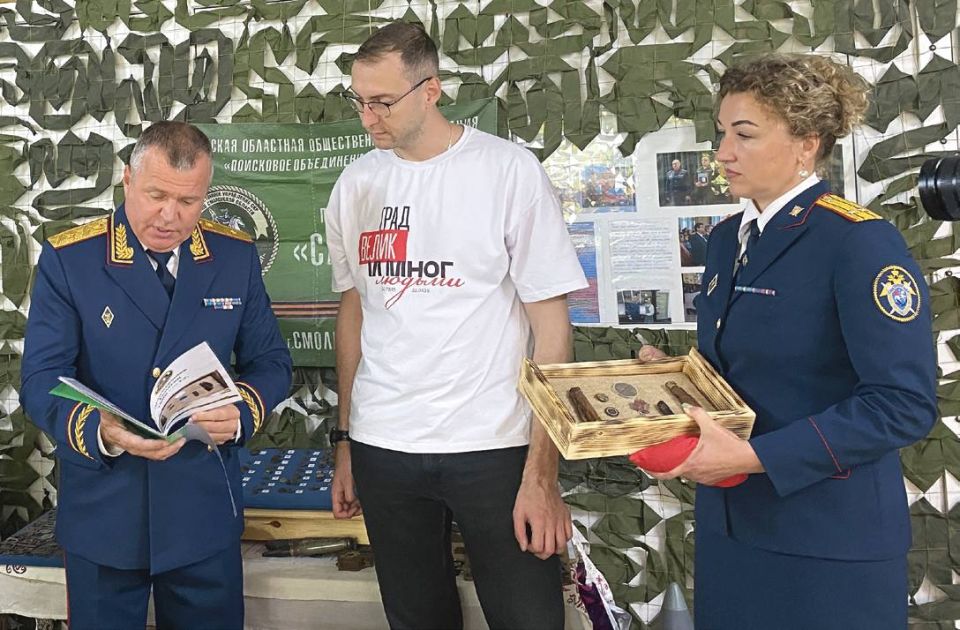 Более пяти лет поисковый отряд «Следопыт» следственного управления СК России по Смоленской области неустанно трудится, возвращая имена погибших защитников Отечества