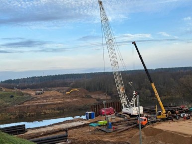 В Смоленской области идет подготовка к капитальному ремонту моста через реку Днепр