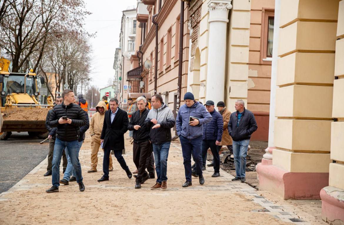 Губернатор проверил работы, выполненные на ряде объектов в Смоленске