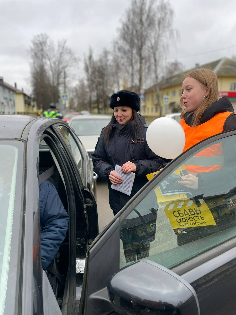 Госавтоинспекторы МО МВД России «Дорогобужский» провели профилактическую акцию, приуроченную ко Всемирному дню памяти жертв ДТП Госавтоинспекторы МО МВД России «Дорогобужский» провели профилактическую акцию, приуроченную ко Всемирному дню памяти жертв ДТП