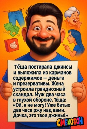 Смешные анекдоты о тёщах для поднятия настроения