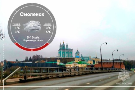 Зимний шёпот. Завтра в Смоленской области будет облачно