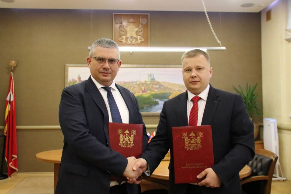 Александр Новиков: Подписали соглашение о сотрудничестве с исполняющим обязанности председателя регионального отделения ДОСААФ Владимиром Александровичем Толпыго