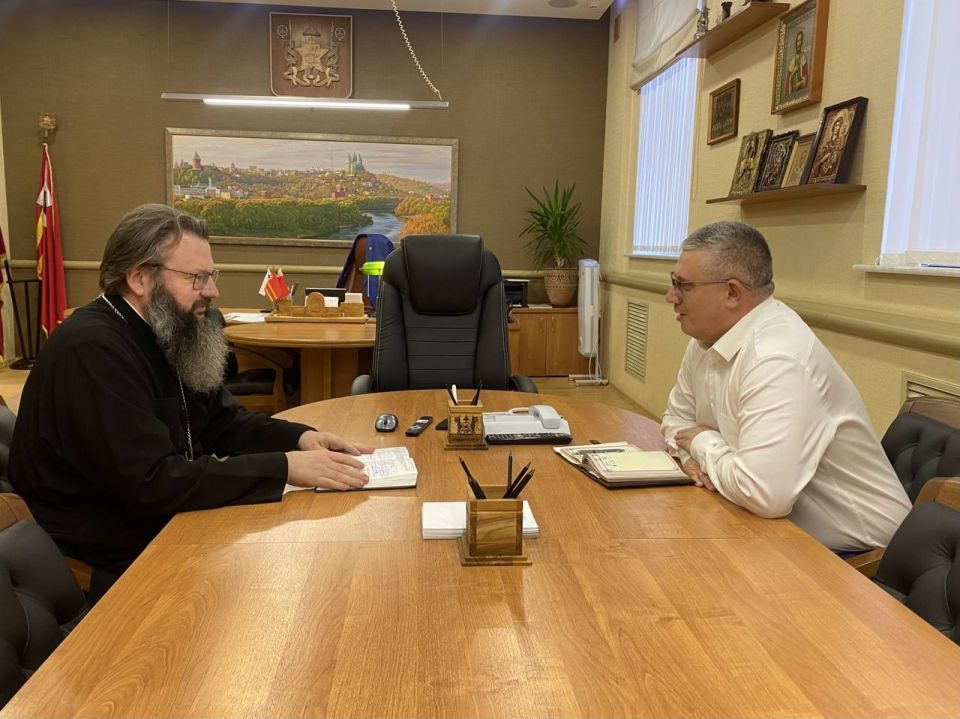 Александр Новиков: Встретился с митрополитом Смоленским и Дорогобужским Исидором