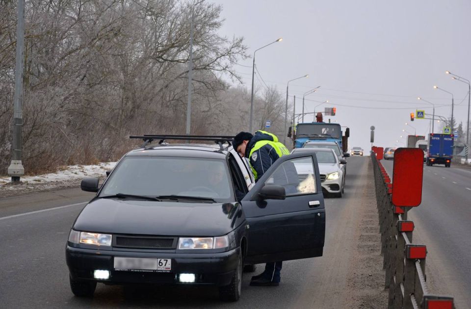 Госавтоинспекция Смоленска проведет «сплошные проверки»