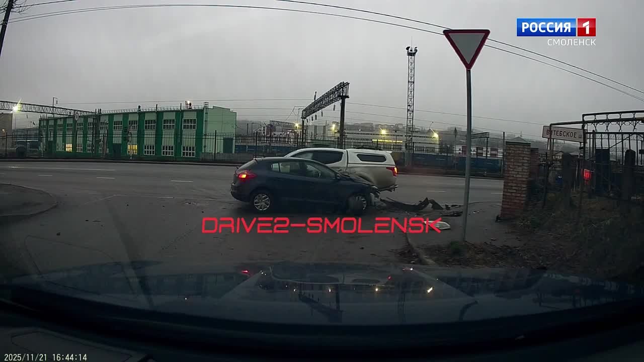 Жесткое ДТП произошло на Витебском шоссе