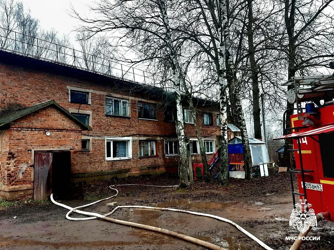 В Смоленской области произошёл смертельный пожар