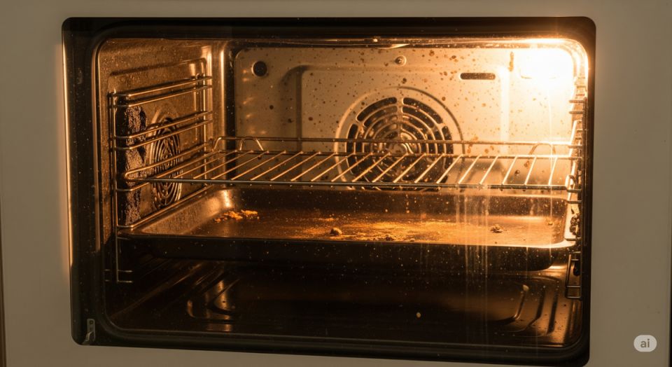 Легкий способ вернуть блеск микроволновке и духовке без лишних усилий