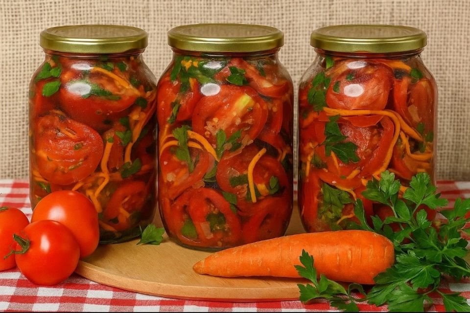 Помидоры по-корейски: вовлекитесь в волшебство домашней консервации