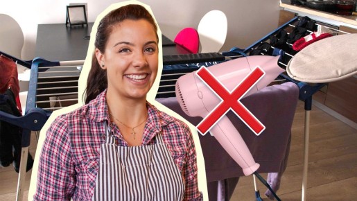 Без батареи и фена: вот как высушить вещь после стирки в 2 раза быстрее