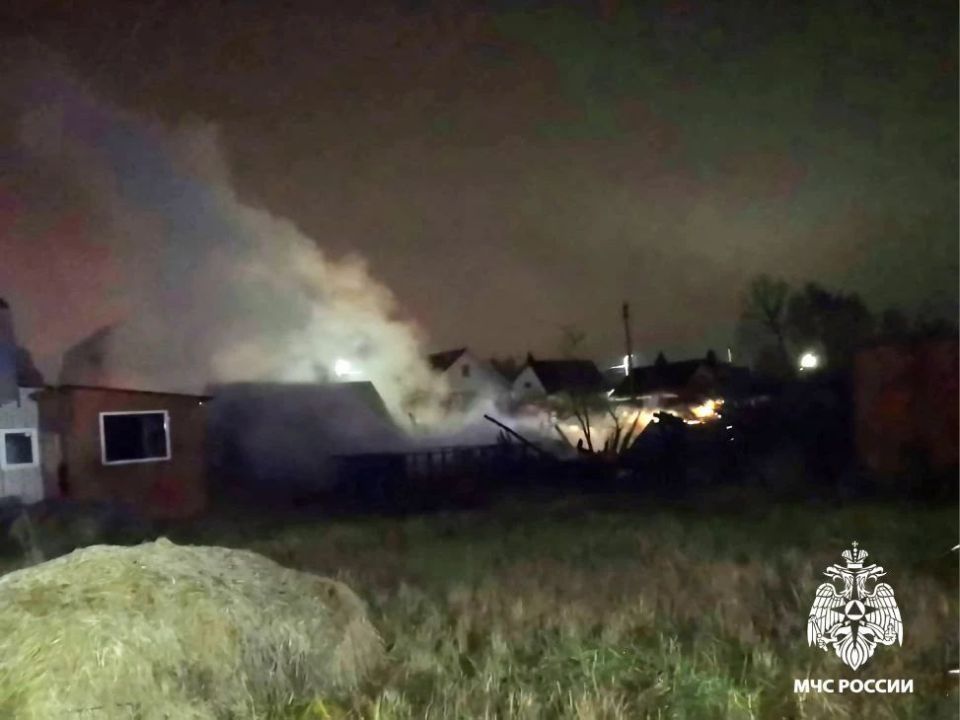 Смертельный пожар произошел в Смоленской области