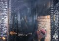 В Смоленской области пожар уничтожил баню