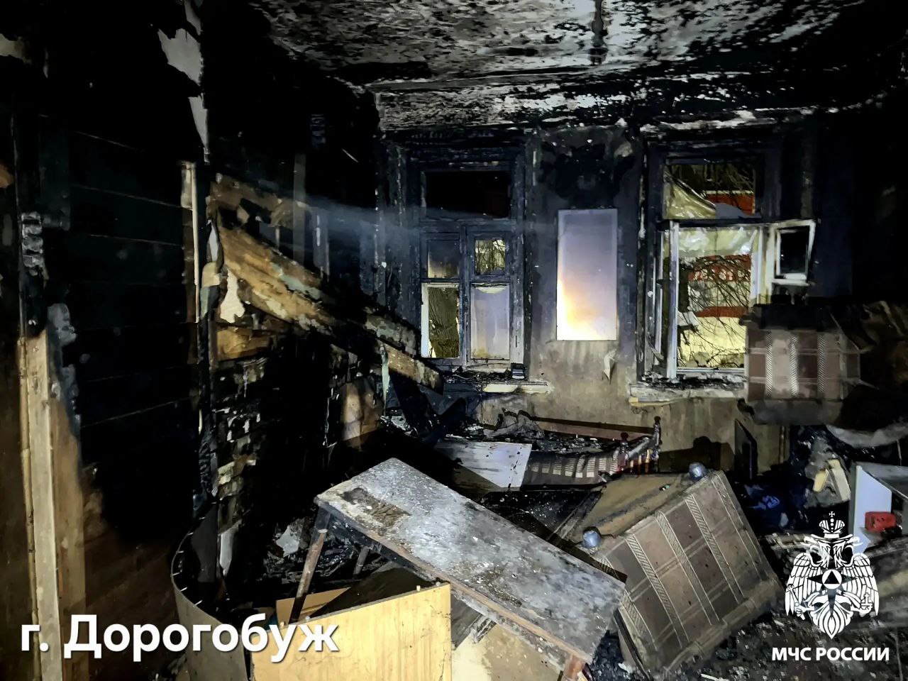 В Смоленской области пожилая пара погибла при пожаре