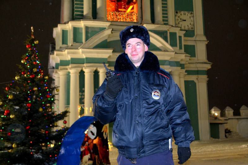 Смоленские полицейские обеспечили порядок во время рождественских богослужений