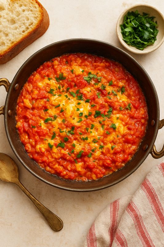 Турецкий менемен: как превратить завтрак в гастрономический ритуал