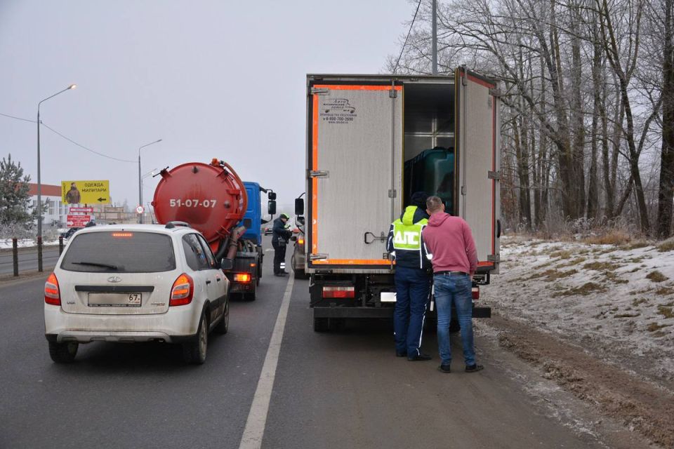 23 января в Смоленске сотрудники Госавтоинспекции проведут профилактическое мероприятие «Сплошные проверки»
