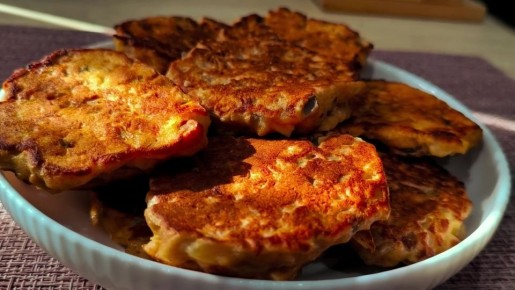 Неожиданный рецепт: цельнозерновые оладьи с белковым наполнителем