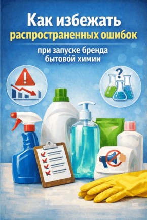 Ошибки, которые могут стоить успеха: как правильно запустить бренд бытовой химии