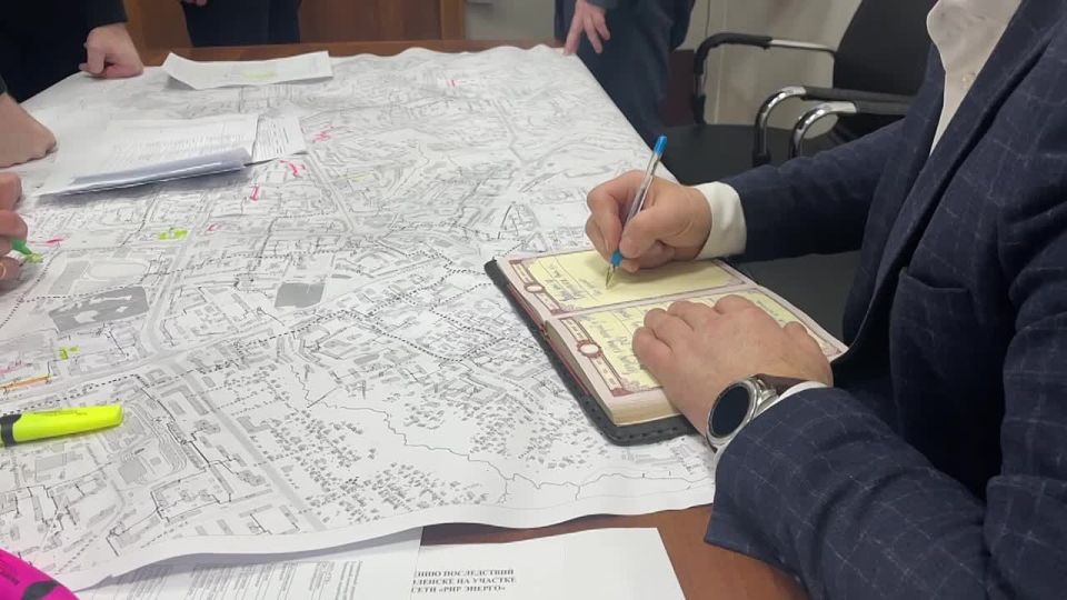 Каждые два часа сбор оперативного штаба по ликвидации аварии на тепловых сетях АО «РИР Энерго» - «Смоленская генерация»