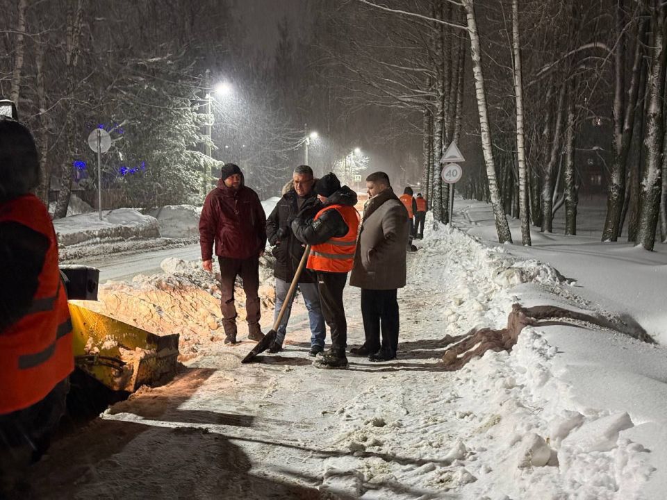Александр Новиков провёл ночной объезд Смоленска