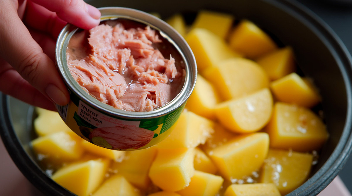 Утренний кулинарный шедевр: мини-тортильи с картофелем и тунцом