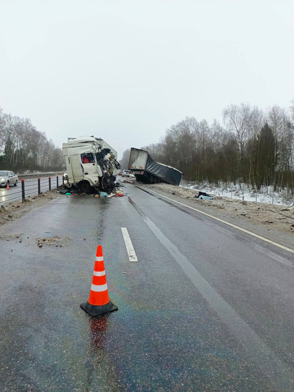 О дорожной обстановке на территории Смоленской области за 14 февраля 2026 года