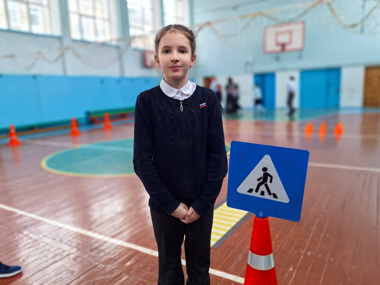 Урок дорожной безопасности для школьников прошел в Дорогобужском муниципальном округе Урок дорожной безопасности для школьников прошел в Дорогобужском муниципальном округе