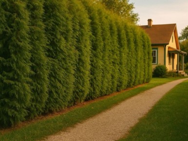 Как живой забор из лиственницы изменит ваш участок навсегда