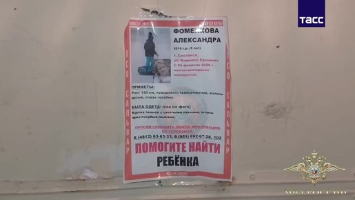 МВД опубликовало видео задержания подозреваемого в похищении девочки в Смоленскем