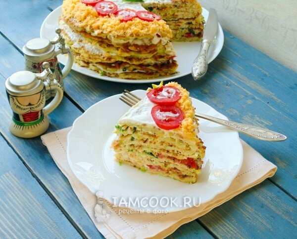 Непередаваемая свежесть: четыре удивительных рецепта закусочных тортов из кабачков