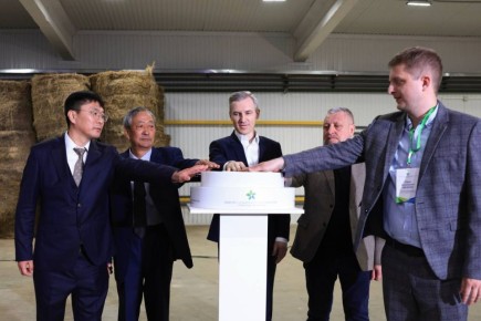 В Смоленской области открыли новый льноперерабатывающий завод