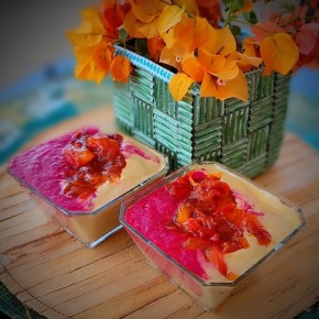 Смузи с кунжутом и фруктами: яркий заряд энергии