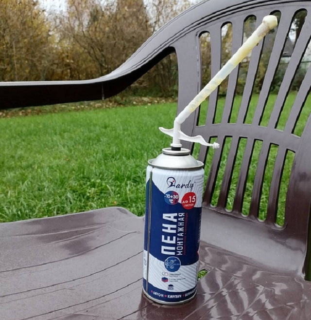 Способы очистки рук от монтажной пены