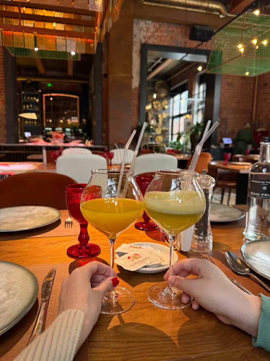 Чудеса постной кухни в ресторане Крабы Кутабы