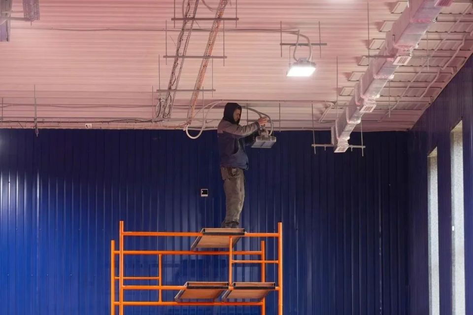 В Смоленске вышло на финальную стадию строительство Центра настольного тенниса