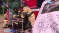 В Смоленске прошли пожарно-тактические учения