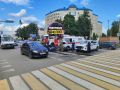 В центре Смоленска произошло ДТП с мотоциклом и каретой скорой помощи