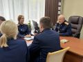 В СУ СК России по Смоленской области состоялась встреча ветерана следствия с молодыми сотрудниками