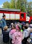 Дошколята познакомились с профессией пожарного