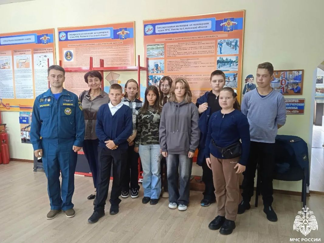 Урок в музее. На нестандартный Всероссийский открытый урок по безопасности жизнедеятельности в смоленском музее МЧС России попали ученики Верховской основной школы Урок в музее. На нестандартный Всероссийский открытый урок по безопасности жизнедеятельности в смоленском музее МЧС России попали ученики Верховской основной школы