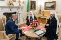Василий Анохин рассказал Патриарху Кириллу о проектах духовно-культурного развития Смоленщины