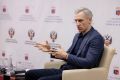 Василий Анохин: О развитии спорта и системы подготовки спортсменов говорили сегодня с тренерами, представителями спортивных федераций и студентами Смоленского государственного университета спорта