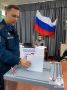 Сотрудники МЧС России обеспечивают пожарную безопасность в единый день голосования на избирательных участках